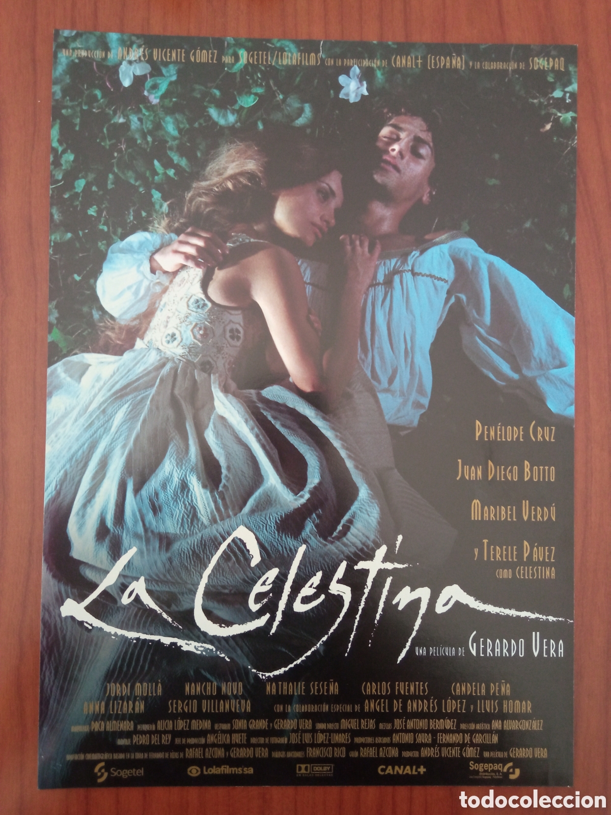Cine: GUIA PUBLICITARIA ORIGINAL LA CELESTINA