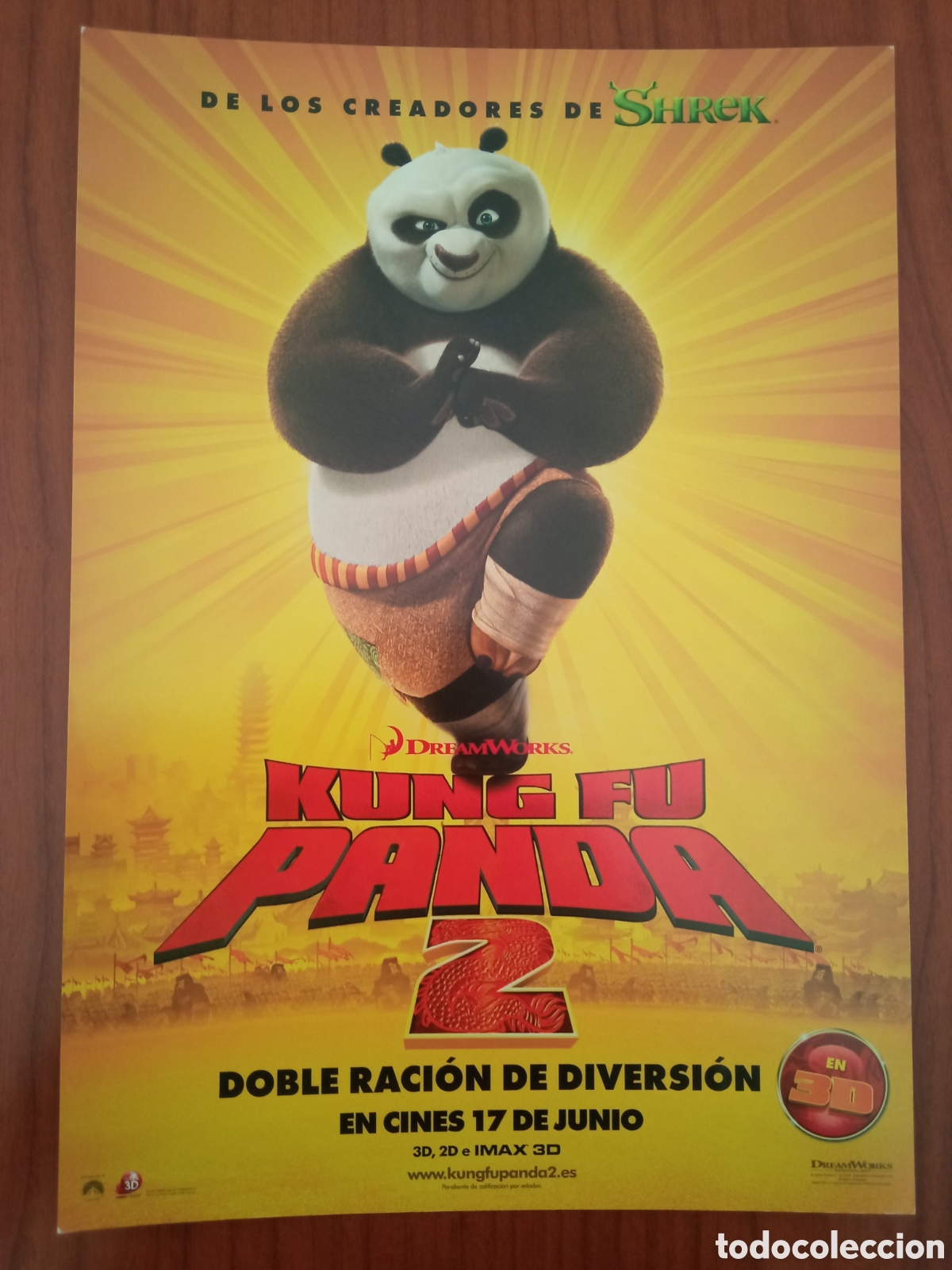 Cine: GUIA PUBLICITARIA ORIGINAL KUNG FU PANDA 2