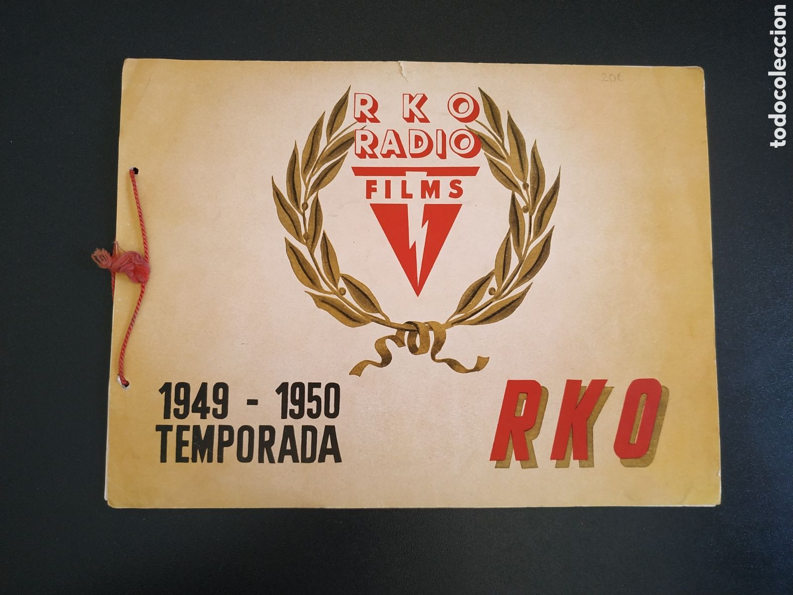 Cine: RKO RADIO FILMS TEMPORADA 1949 1950 - 8 PELICULAS - GUIA ORIGINAL DE CINE J38