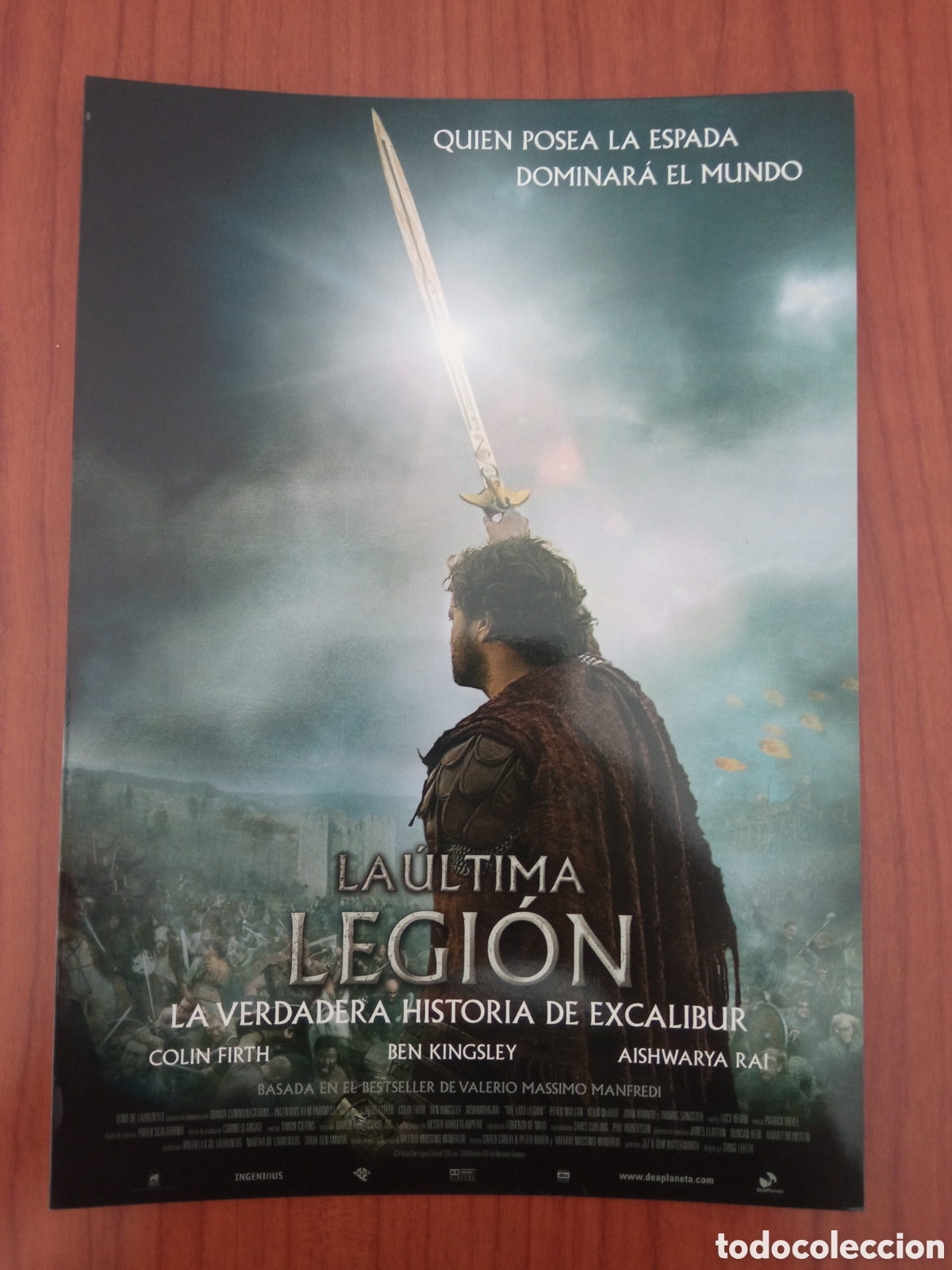 Cine: GUIA PUBLICITARIA ORIGINAL LA ULTIMA LEGION