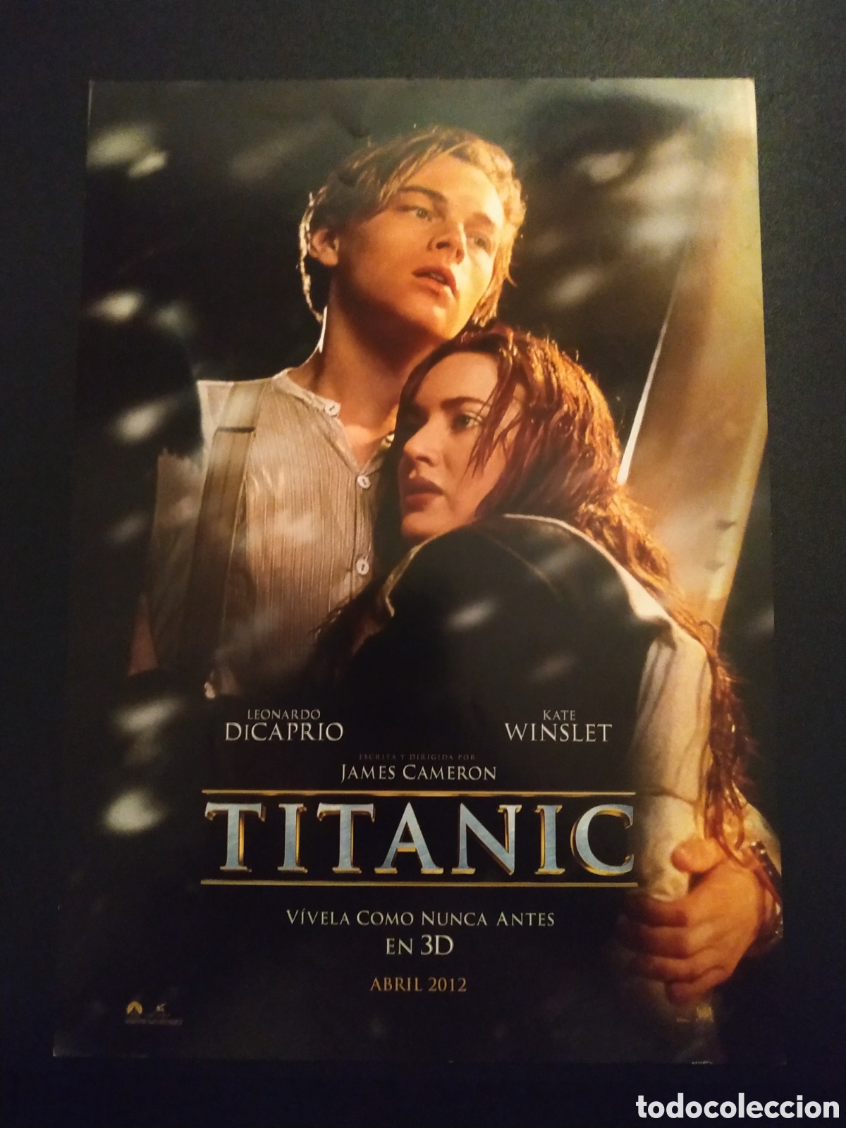 Cine: TITANIC - LEONARDO DICAPRIO Y KATE WINSLET - GUIA DE CINE ORIGINAL J42