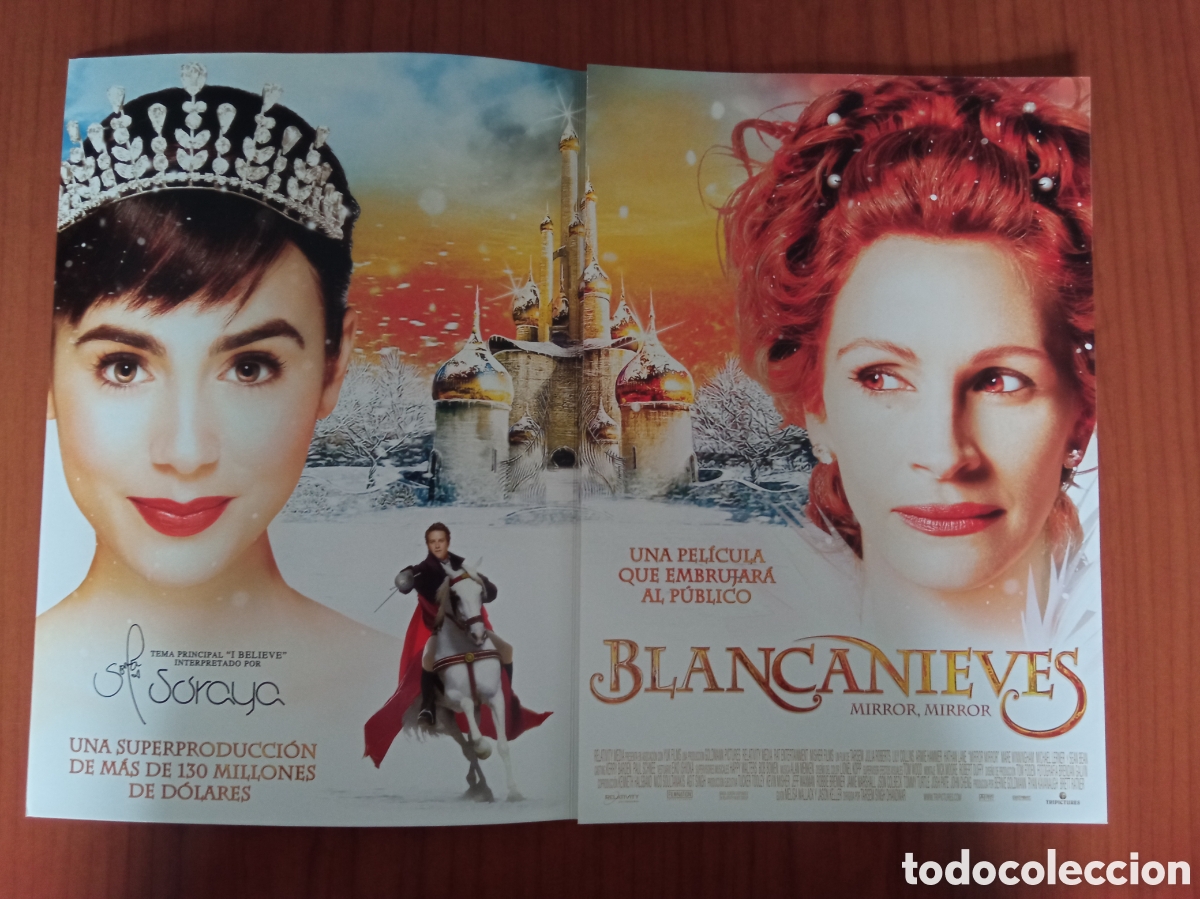 Cine: GUIA PUBLICITARIA ORIGINAL BLANCANIEVES