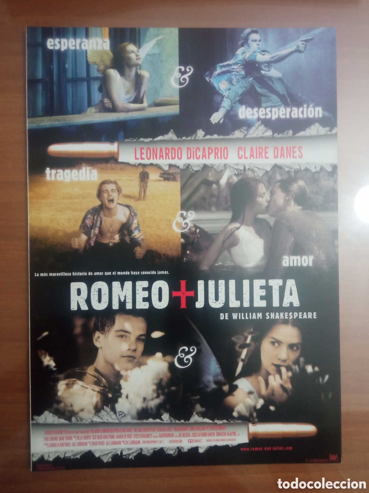 Cine: GUIA PUBLICITARIA ORIGINAL ROMEO + JULIETA