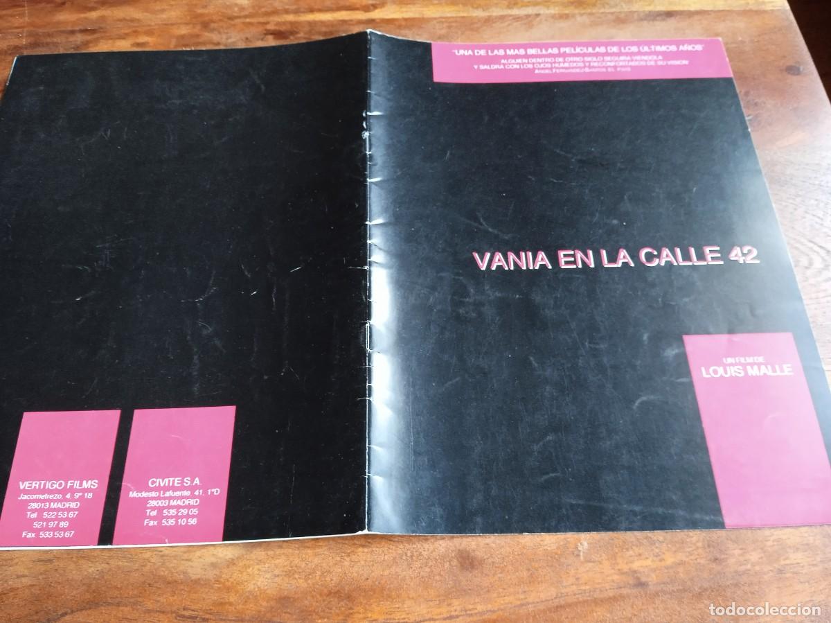 Cine: VANIA EN LA CALLE 42 - JULIANNE MOORE, GEORGE GAYNES, LOUIS MALLE - GUIA ORIGINAL LUJO CIVITE 1994