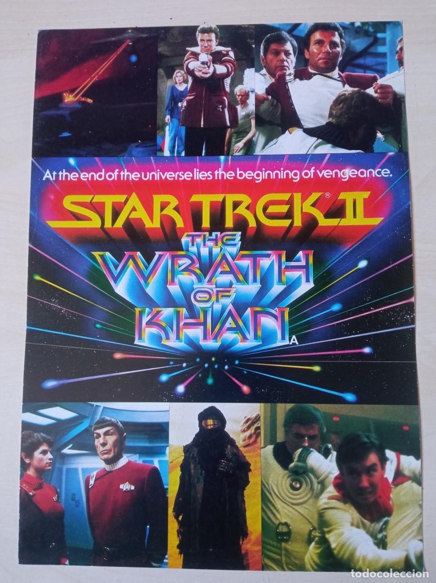 Cinema: STAR TRECK II (LA IRA DEL KHAN) (GUIA CINE ORIGINAL SIMPLE USA) (PEDIDO MINIMO 5 EUROS)