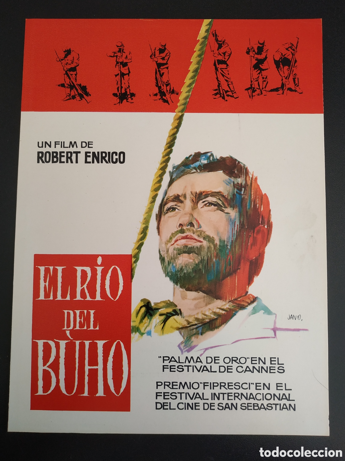 Cinema: EL RIO DEL BUHO - FILM DE ROBERT ENRICO - GUIA DE CINE ORIGINAL B3