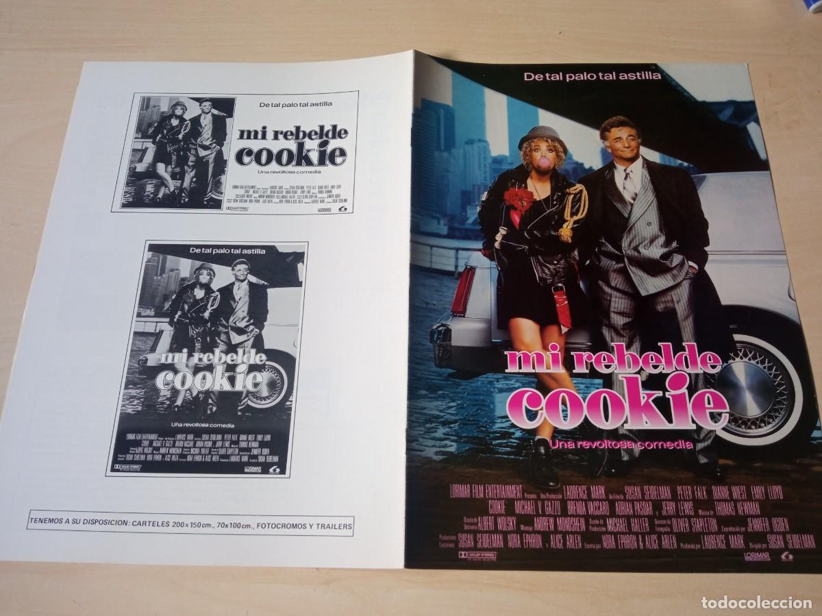 Cinema: MI REBELDE COOKIE (GUIA ORIGINAL CINE 4 HOJAS) PETER FALK (PEDIDO MINIMO 5 EUROS)