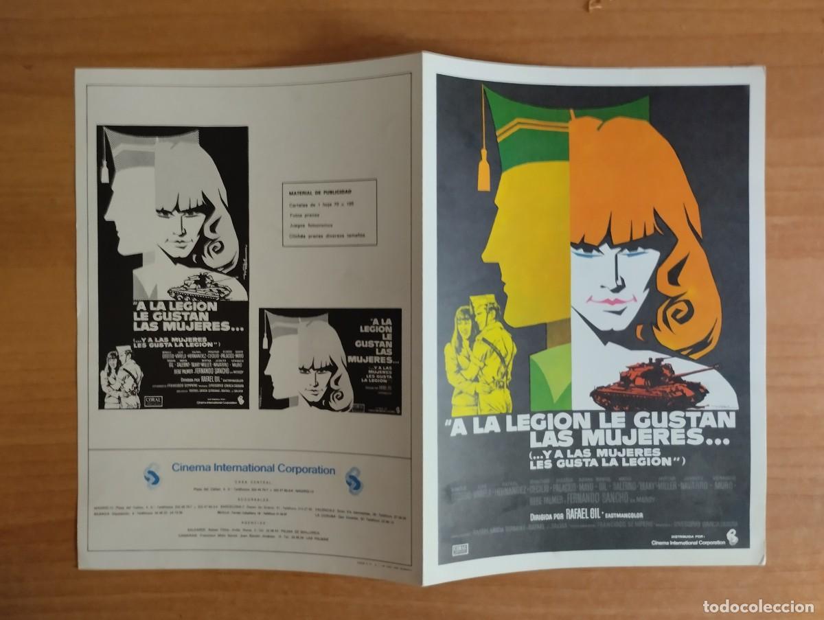 Cine: G28-GUIA DOBLE DE LA PELICULA- -- A LA LEGION TAMBIEN LES GUSTAN LAS MUJERES