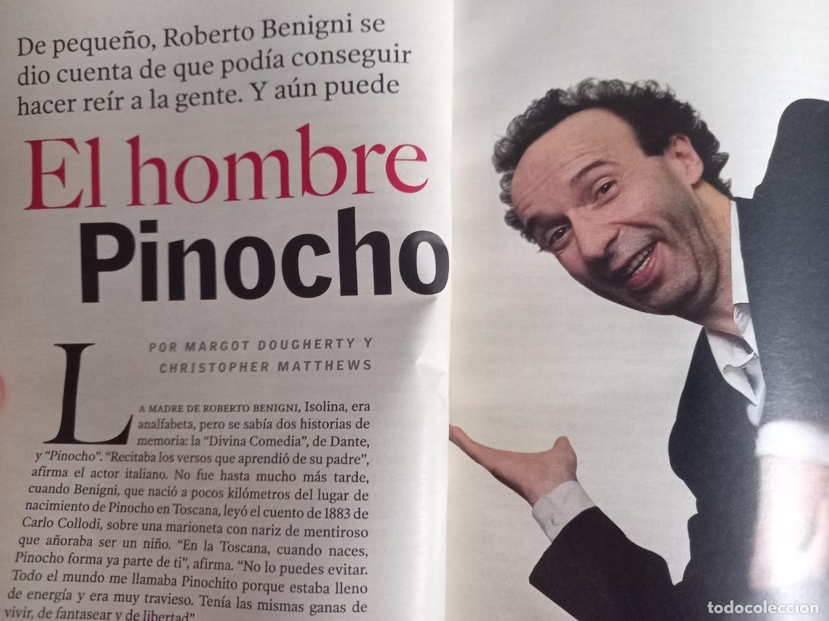 Cine: ROBERTO BENIGNI, DE LA VEDA ES BELLA A PINOCHO. 5 PAGINAS EXTRA&Iacute;DAS DE SRD 2003