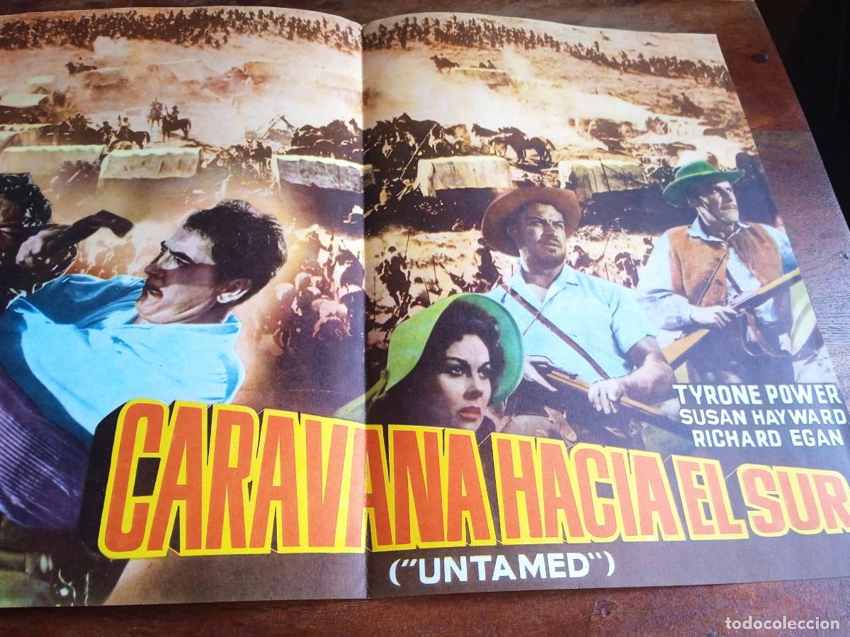 Caravana hacia el Sur Tyrone Power Susan Hayward Guia original Mercurio 1959