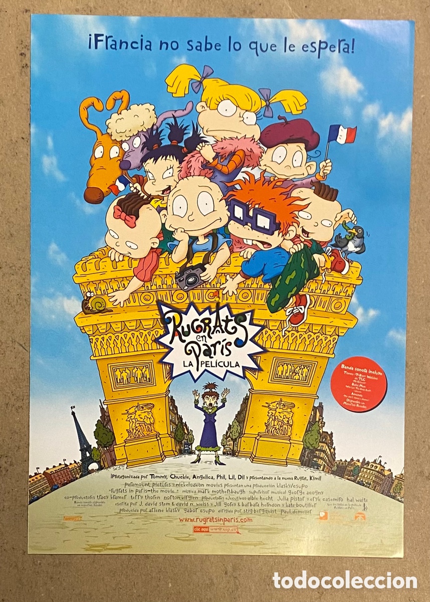 Cine: LOS RUGRATS EN PAR&Iacute;S. GUIA PROMOCIONAL DE LA PEL&Iacute;CULA.