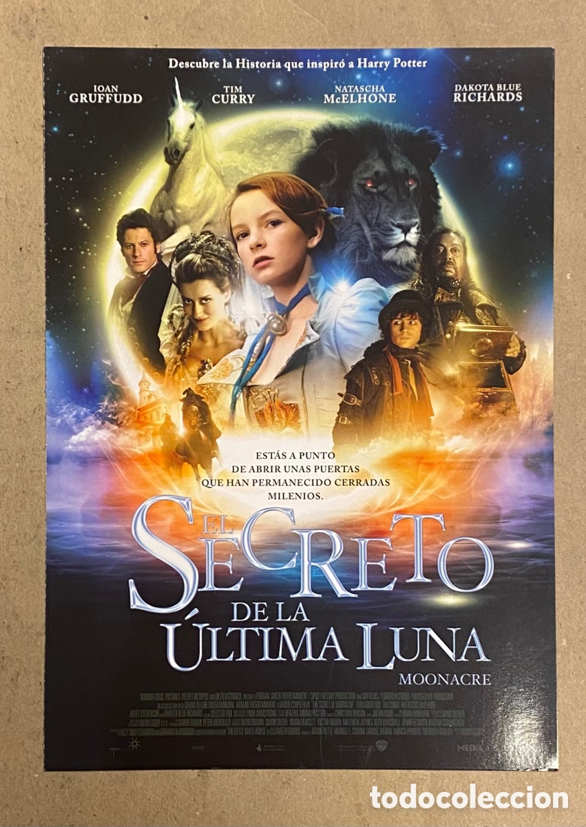 Cinema: SECRETO DE LA &Uacute;LTIMA LUNA. GUIA PROMOCIONAL DE LA PEL&Iacute;CULA.