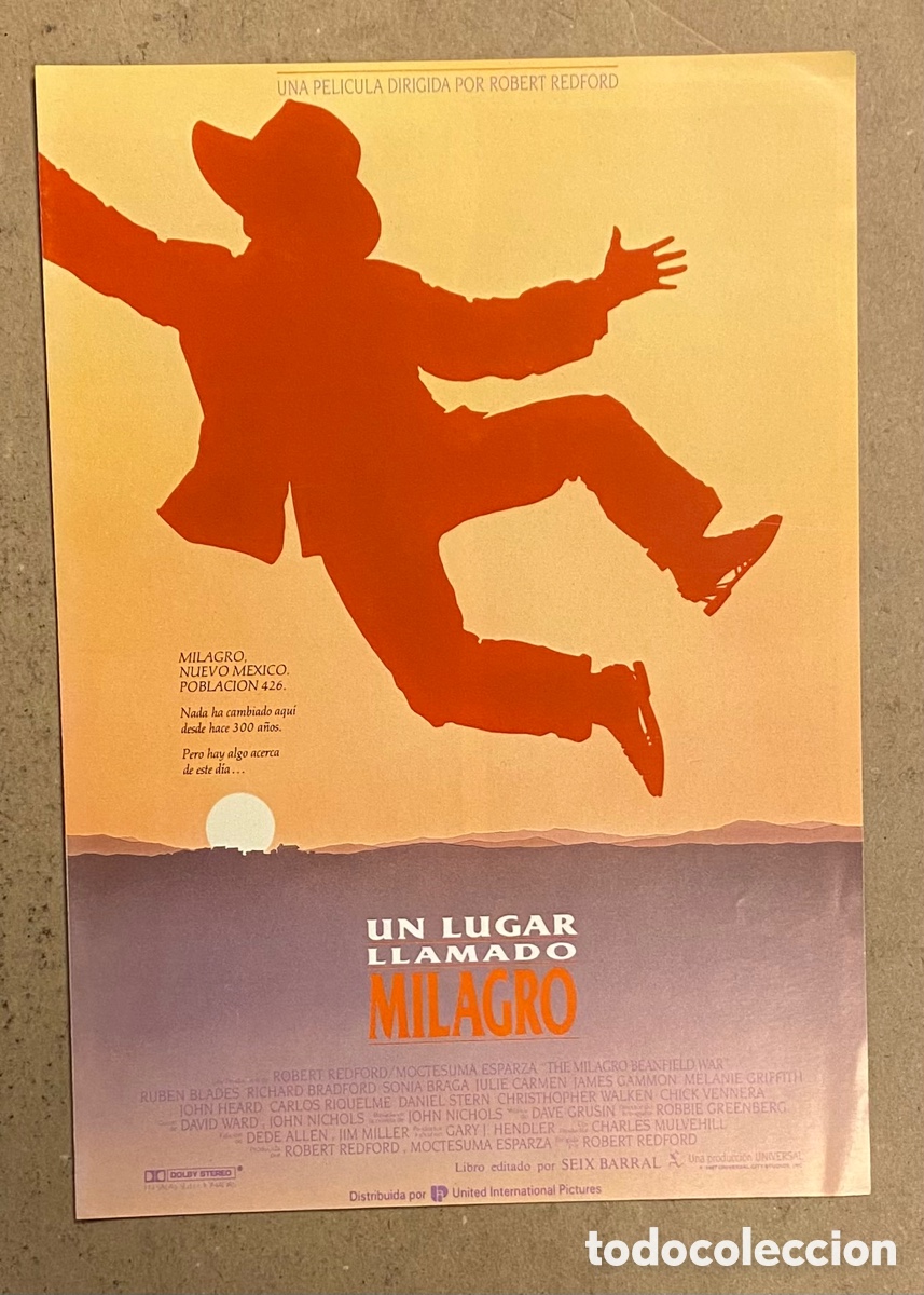 Kino: UN LUGAR LLAMADO MILAGRO. GUIA PROMOCIONAL DE LA PEL&Iacute;CULA.