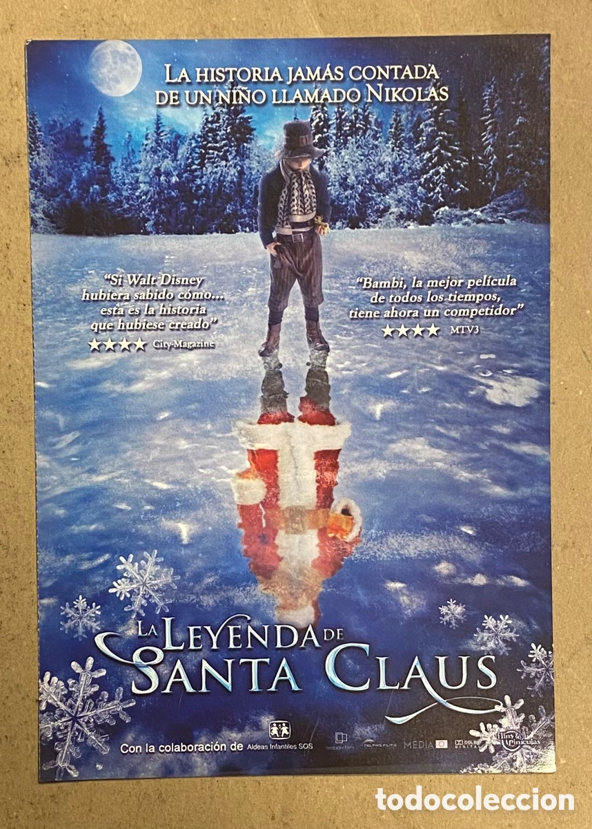 Kino: LA LEYENDA DE SNATA CLAUS. GUIA PROMOCIONAL DE LA PEL&Iacute;CULA.