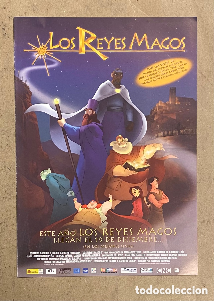 Kino: LOS REYES MAGOS. GUIA PROMOCIONAL DE LA PEL&Iacute;CULA.