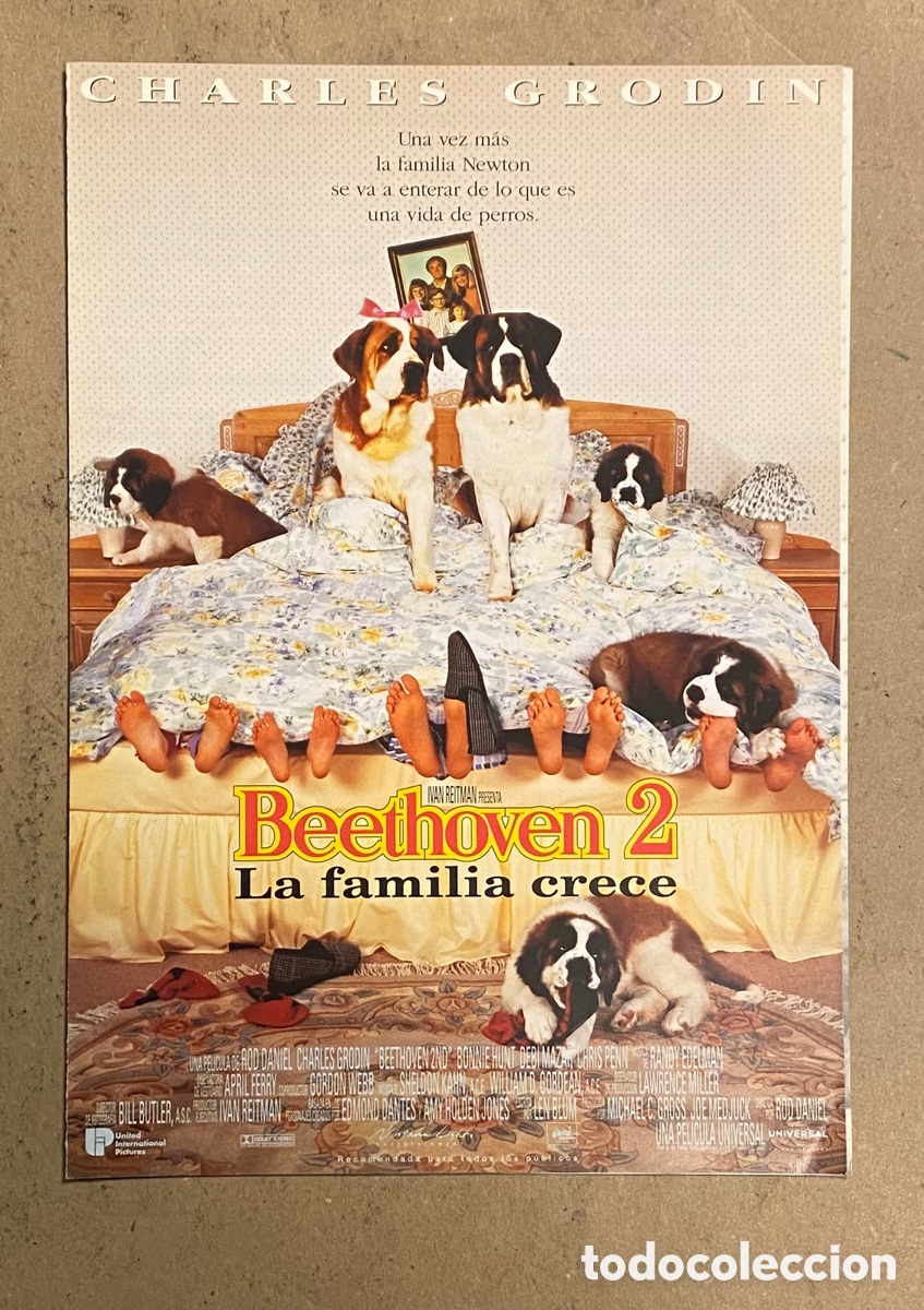 Cine: BEETHOVEN 2, LA FAMILIA CRECE. GUIA PROMOCIONAL DE LA PEL&Iacute;CULA.