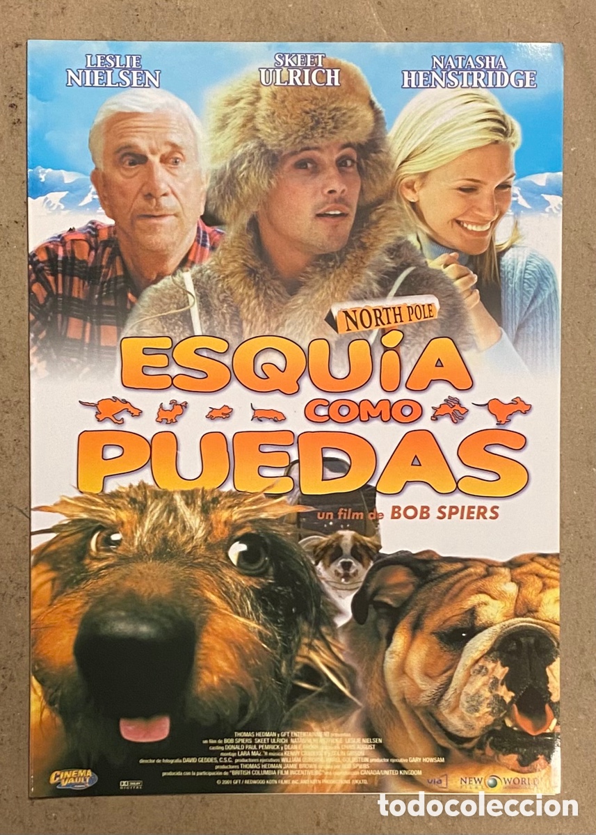 Cine: ESQU&Iacute;A COMO PUEDAS. GUIA PROMOCIONAL DE LA PEL&Iacute;CULA. LESLIE NIELSEN.