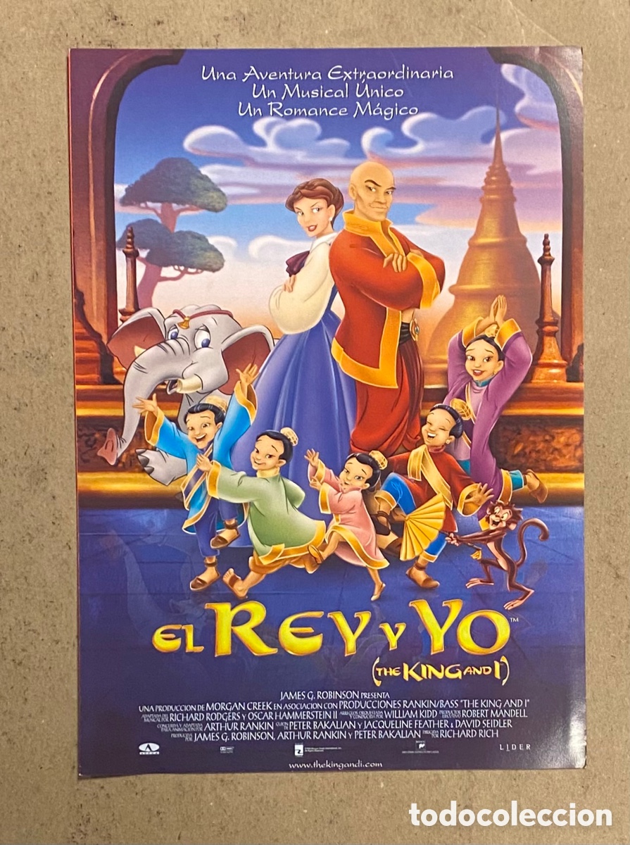 Cinema: EL REY Y YO. GUIA PROMOCIONAL DE LA PEL&Iacute;CULA.