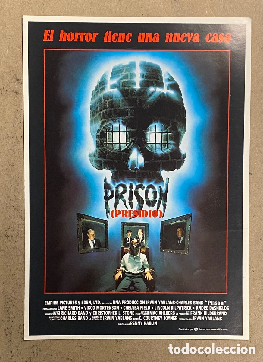 Cinema: PRISON (PRESIDIO). GU&Iacute;A PROMOCIONAL DE LA PEL&Iacute;CULA.