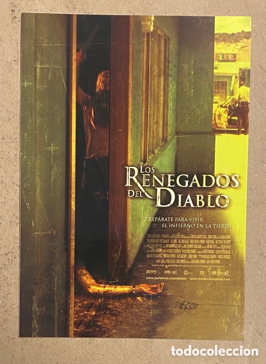 Cinema: LOS RENEGADOS DEL DIABLO. GU&Iacute;A PROMOCIONAL DE LA PEL&Iacute;CULA.