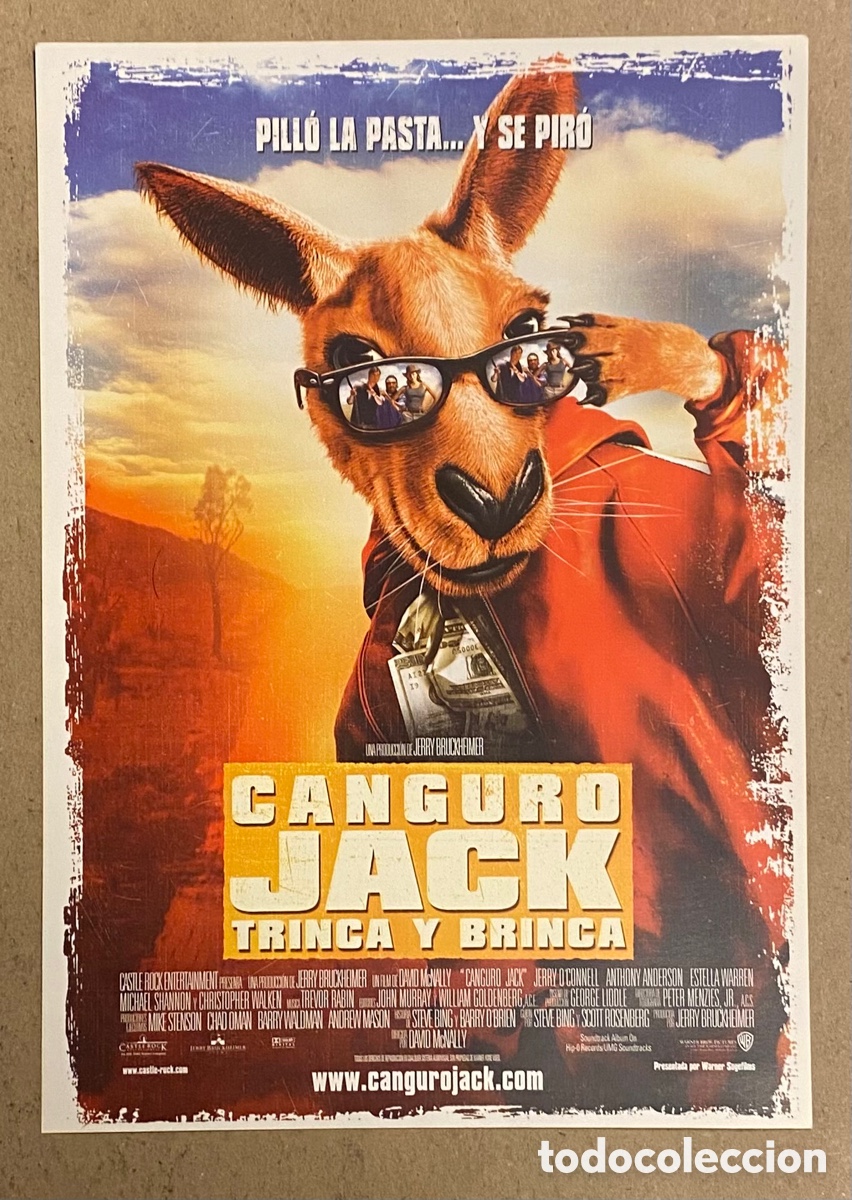 Kino: CANGURO JACK TRINCA Y BRINCA. GU&Iacute;A PROMOCIONAL DE LA PEL&Iacute;CULA.