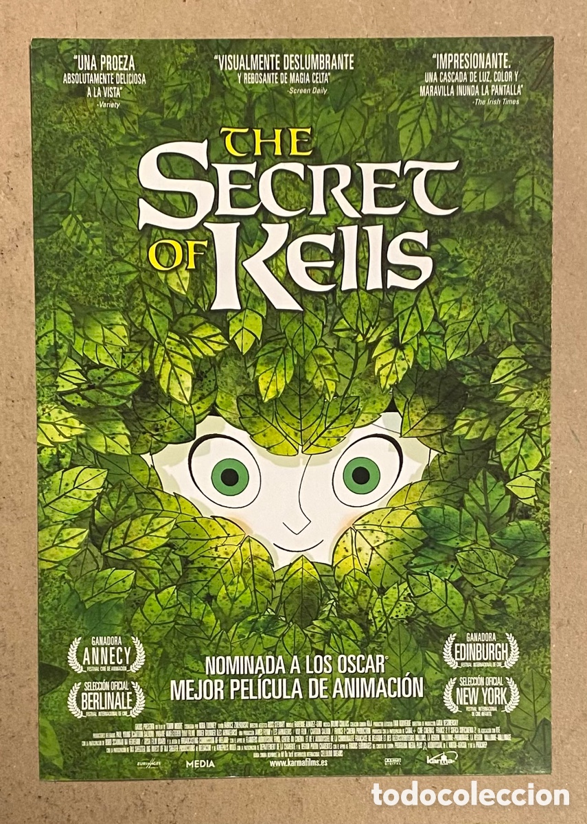 Cinema: THE SECRET OF KELLS. GU&Iacute;A PROMOCIONAL DE LA PEL&Iacute;CULA.