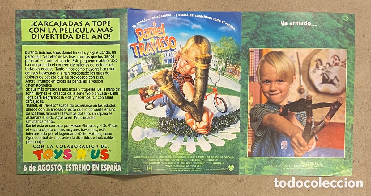 Kino: DANIEL EL TRAVIESO. GU&Iacute;A PROMOCIONAL DE LA PEL&Iacute;CULA.