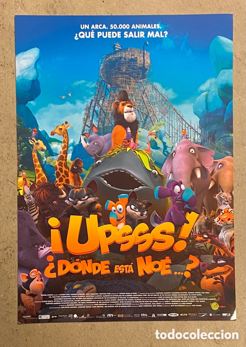 Cinema: &iexcl;UPSSS! &iquest;D&Oacute;NDE EST&Aacute; NO&Eacute;&hellip;?. GU&Iacute;A PROMOCIONAL DE LA PEL&Iacute;CULA.