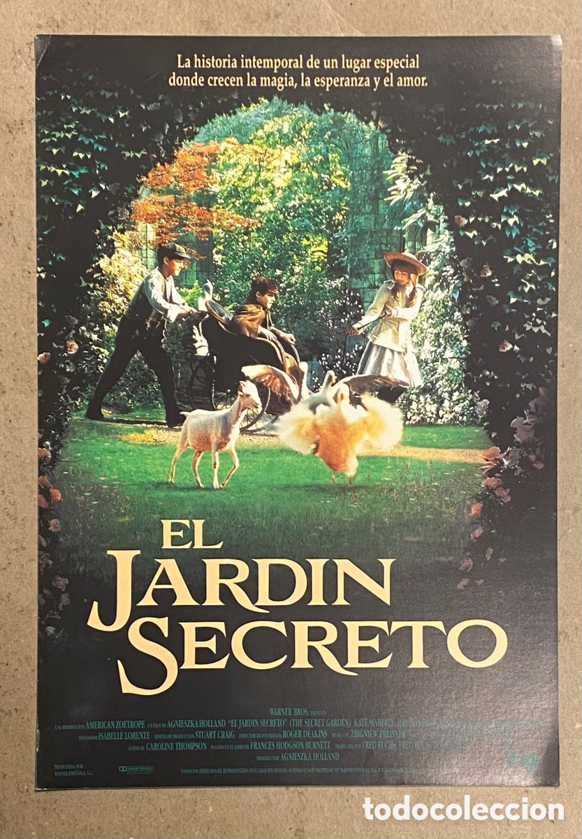Cinema: EL JARD&Iacute;N SECRETO. GU&Iacute;A PROMOCIONAL DE LA PEL&Iacute;CULA.