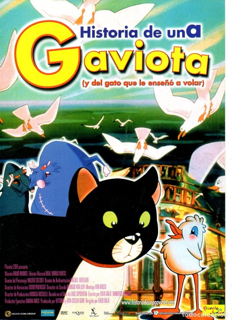 Cine: HISTORIA DE UNA GAVIOTA: DIBUJOS ANIMADOS ES UNA GU&Iacute;A NO ES UN DVD