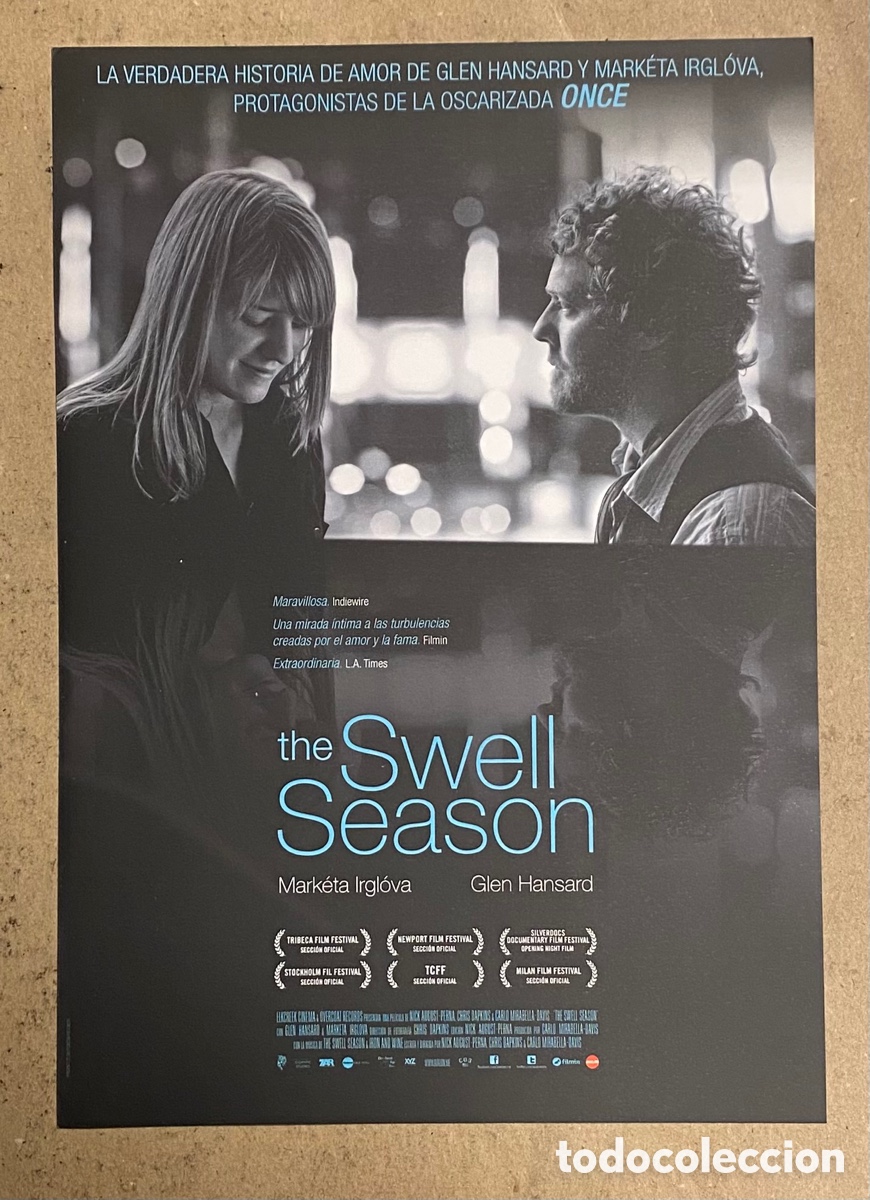 Cinema: THE SWELL SEASON. GU&Iacute;A PROMOCIONAL DE LA PEL&Iacute;CULA. MARKETA IRGLOVA, GLEN HANSARD,..