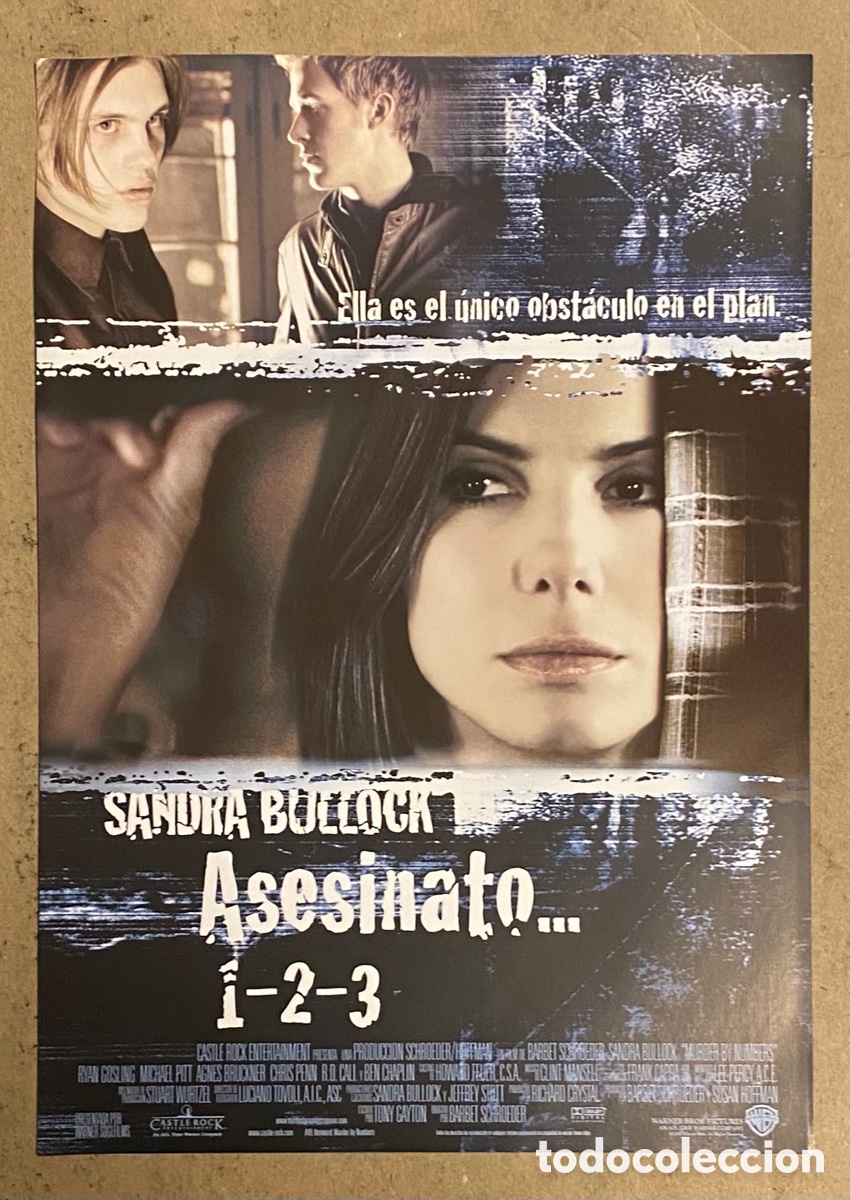 Cinema: ASESINATO&hellip; 1-2-3. GU&Iacute;A PROMOCIONAL DE LA PEL&Iacute;CULA. SANDRA BULLOCK.