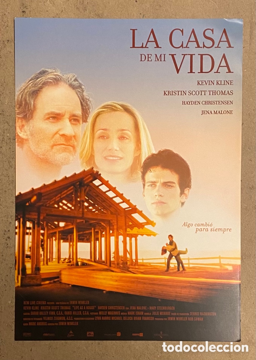 Cinema: LA CASA DE MI VIDA. GU&Iacute;A PROMOCIONAL DE LA PEL&Iacute;CULA. KEVIN KLEIN