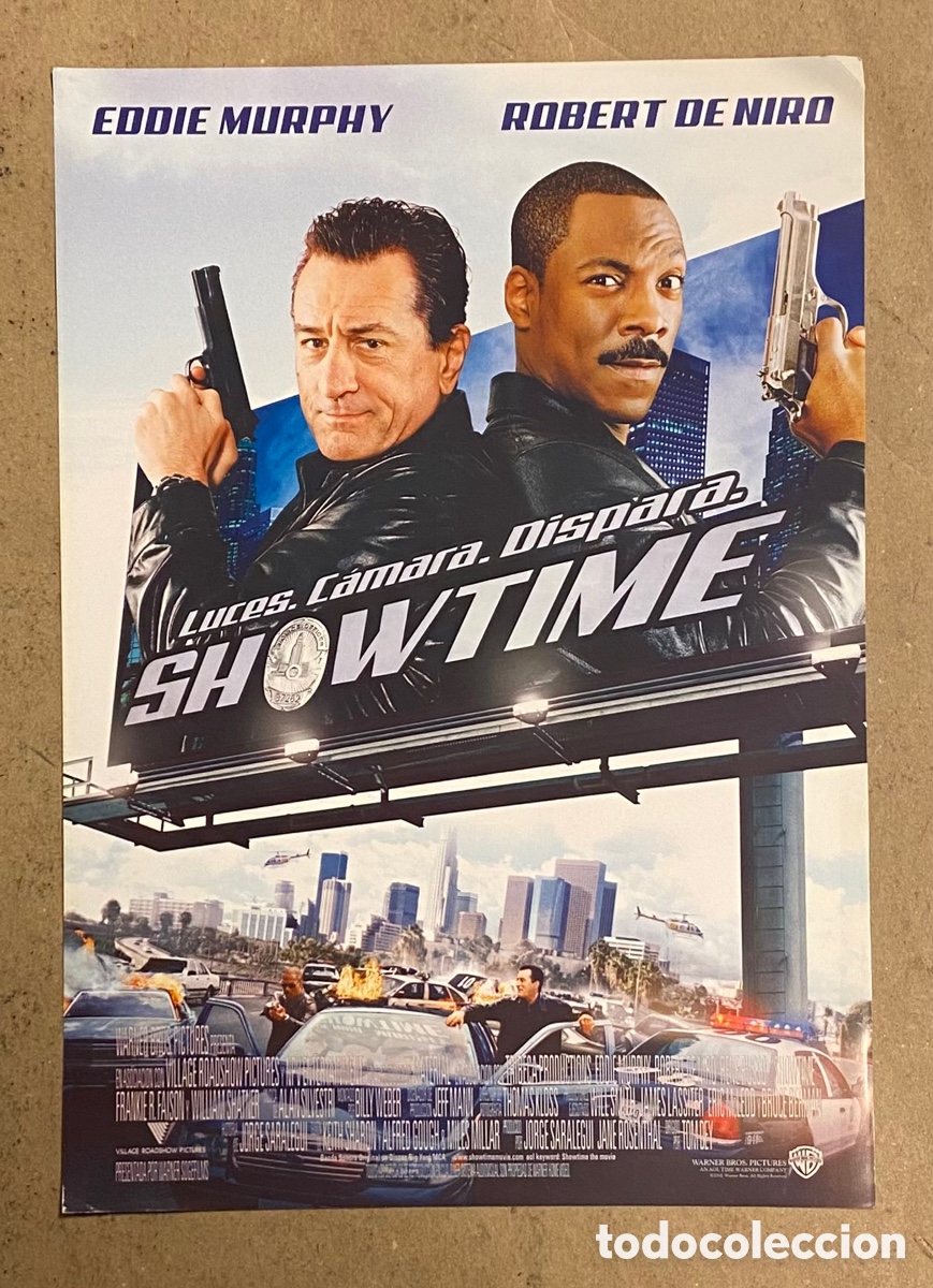 Cine: SHOWTIME. GU&Iacute;A PROMOCIONAL DE LA PEL&Iacute;CULA. EDDIE MURPHY, ROBERT DE NIRO,..