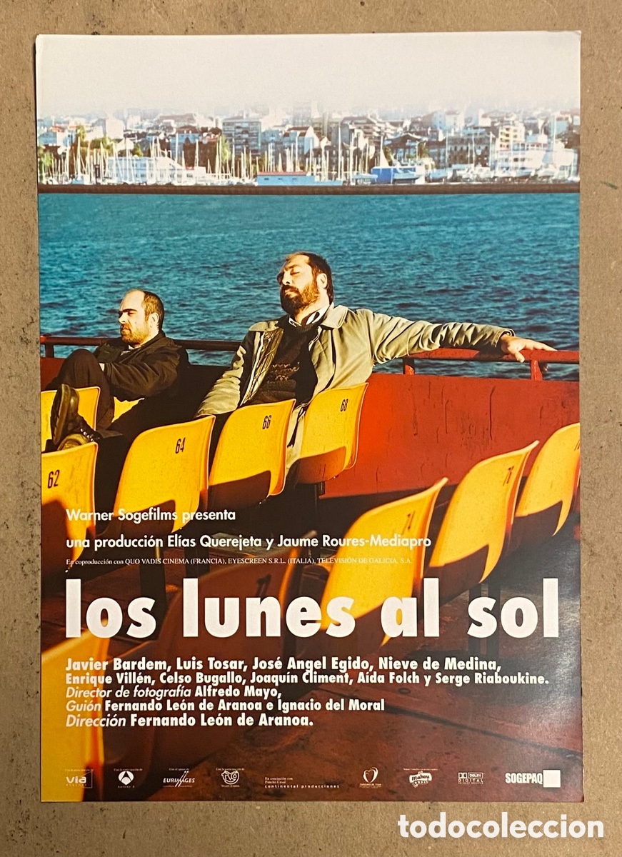 Cin&eacute;ma: LOS LUNES AL SOL. GU&Iacute;A PROMOCIONAL DE LA PEL&Iacute;CULA. JAVIER BARDEM, LUIS TOSAR,&hellip;