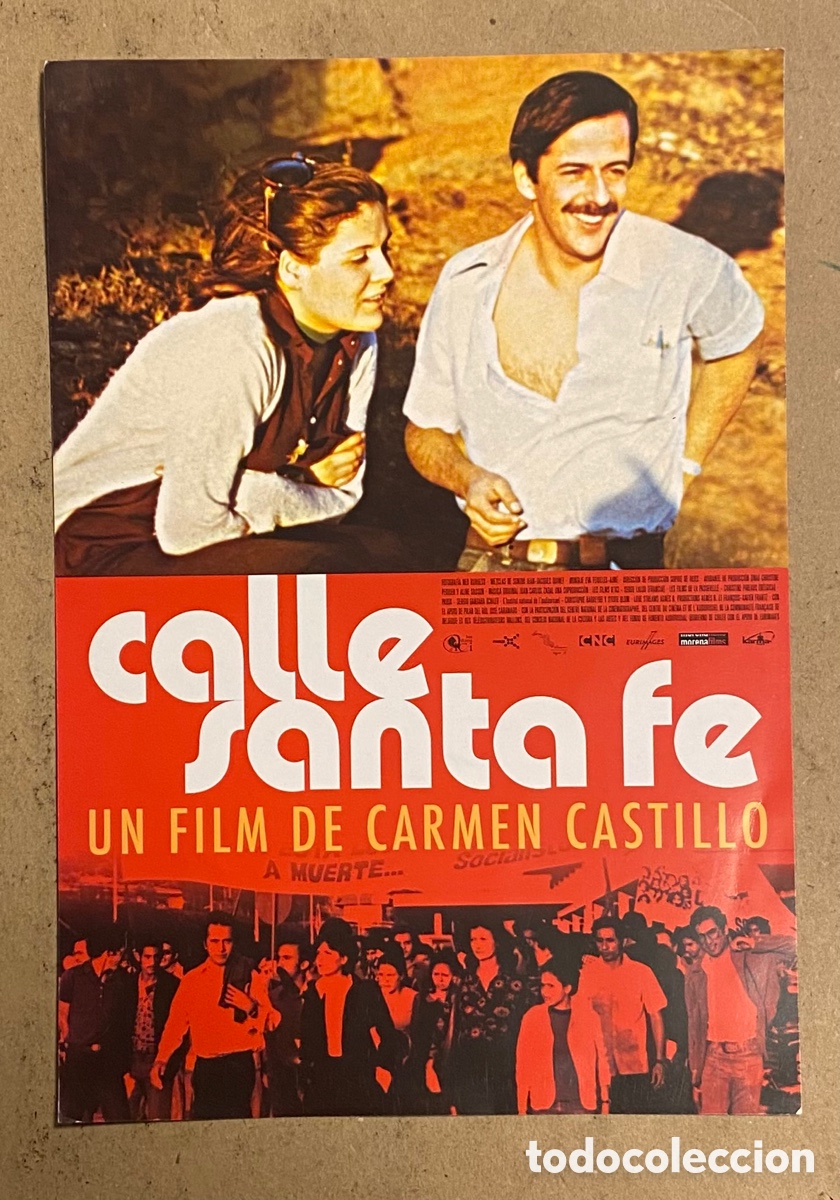 Cinema: CALLE SANTA FE. GU&Iacute;A PROMOCIONAL DE LA PEL&Iacute;CULA. CARMEN CASTILLO.