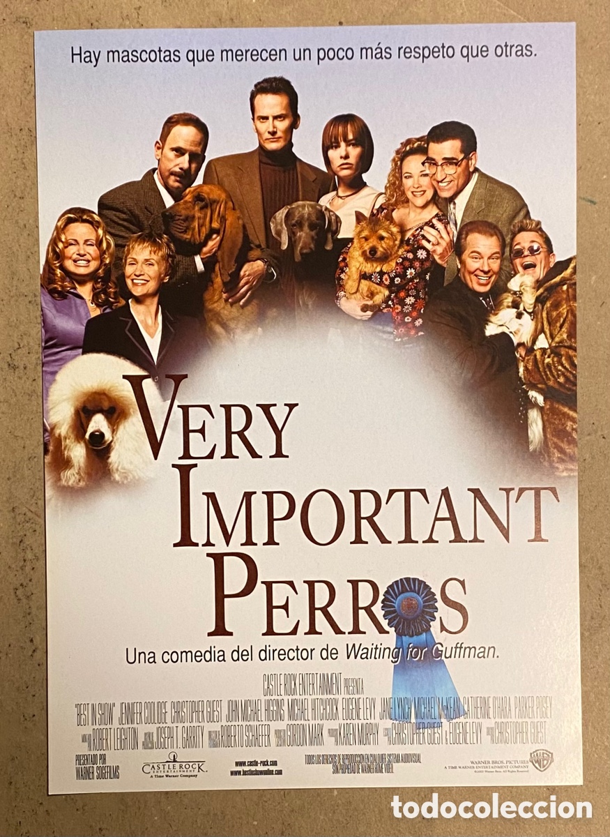 Cinema: VERY IMPORTANT PERROS. GU&Iacute;A PROMOCIONAL DE LA PEL&Iacute;CULA.