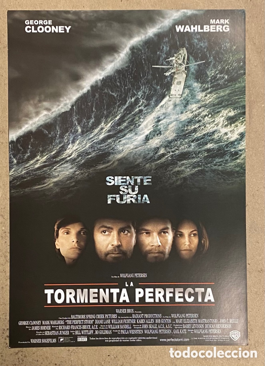 Cinema: LA TORMENTA PERFECTA. GU&Iacute;A PROMOCIONAL DE LA PEL&Iacute;CULA. GEORGE CLOONEY, MARK WAHLBERG.