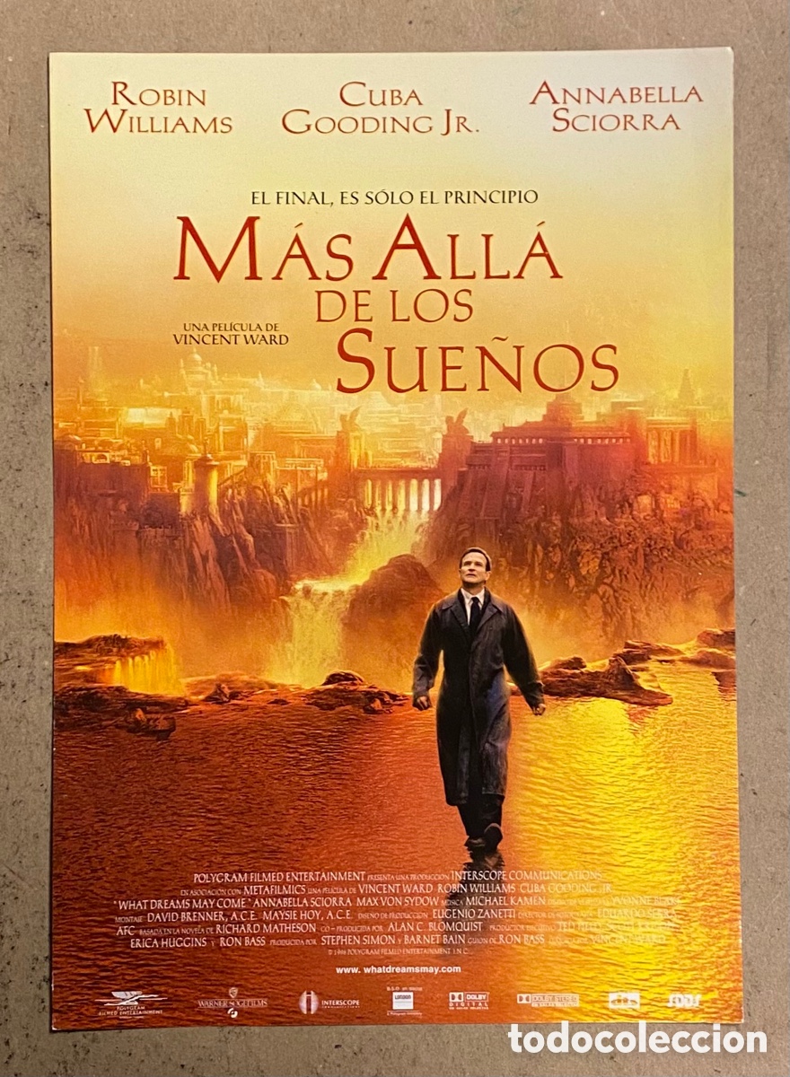 Cin&eacute;ma: M&Aacute;S ALL&Aacute; DE LOS SUE&Ntilde;OS. GU&Iacute;A PROMOCIONAL DE LA PEL&Iacute;CULA. ROBIN WILLIAMS,..