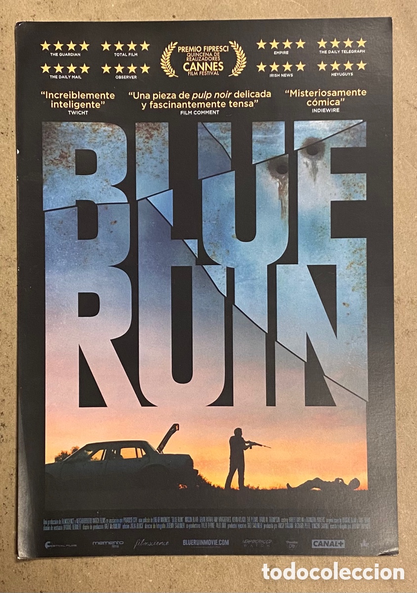 Cin&eacute;ma: BLUE RAIN. GU&Iacute;A PROMOCIONAL DE LA PEL&Iacute;CULA.