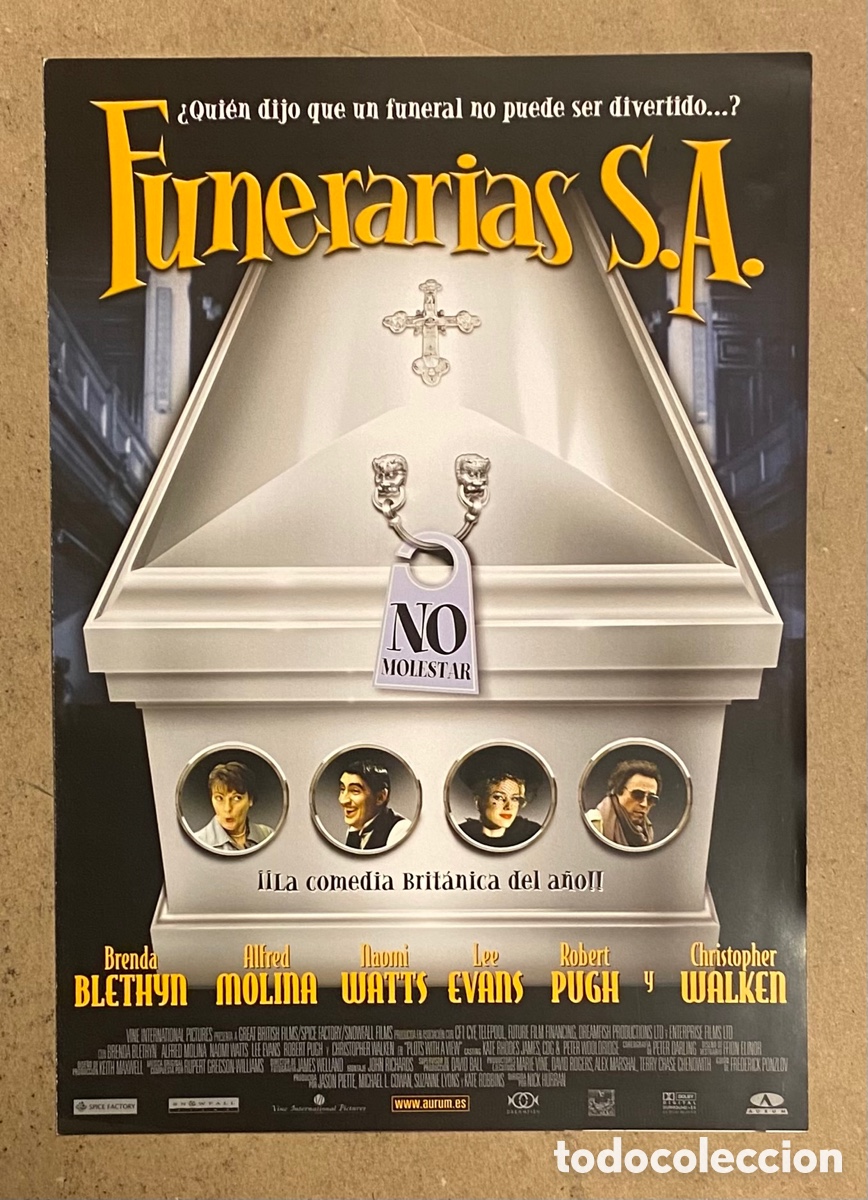 Cine: FUNERARIAS S.A. GU&Iacute;A PROMOCIONAL DE LA PEL&Iacute;CULA. NAOMI WATTS, CHRISTOPHER WALKEN,&hellip;