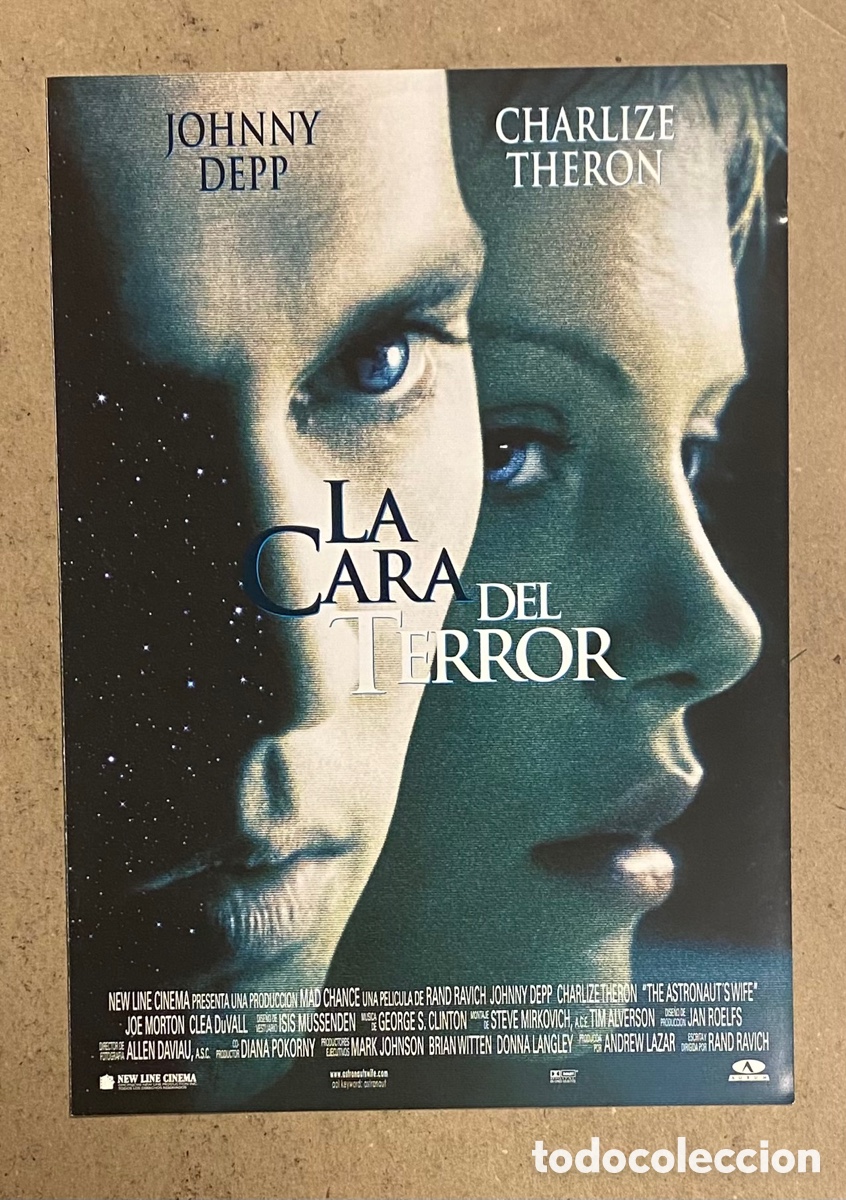 Cin&eacute;ma: LA CARA DEL TERROR. GU&Iacute;A PROMOCIONAL DE LA PEL&Iacute;CULA. JOHNNY DEPP, CHARLIZE THERON,&hellip;