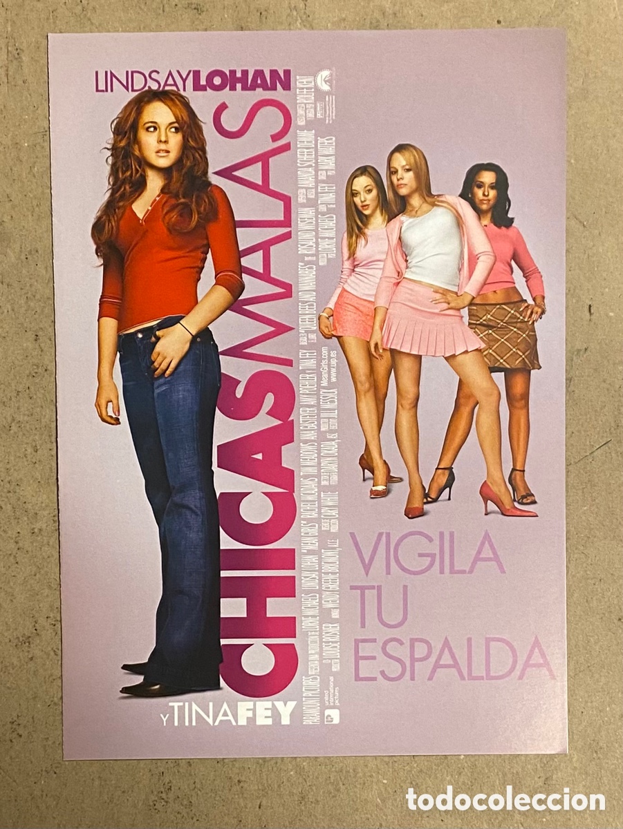 Cinema: CHICAS MALAS. GU&Iacute;A PROMOCIONAL DE LA PEL&Iacute;CULA. LINDSAY LOHAN,&hellip;
