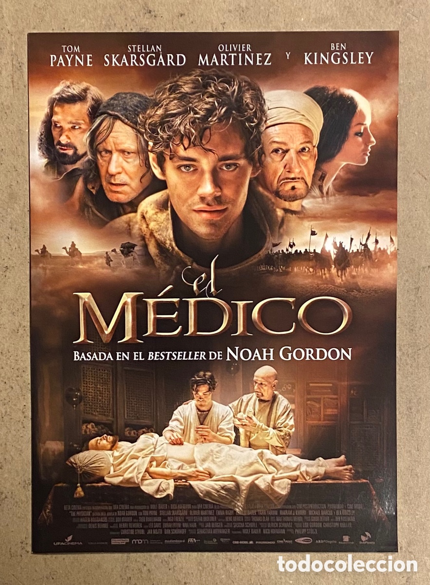 Cin&eacute;ma: EL M&Eacute;DICO. GU&Iacute;A PROMOCIONAL DE LA PEL&Iacute;CULA. BEN KINGSLEY, OLIVIER MARTINEZ,&hellip;