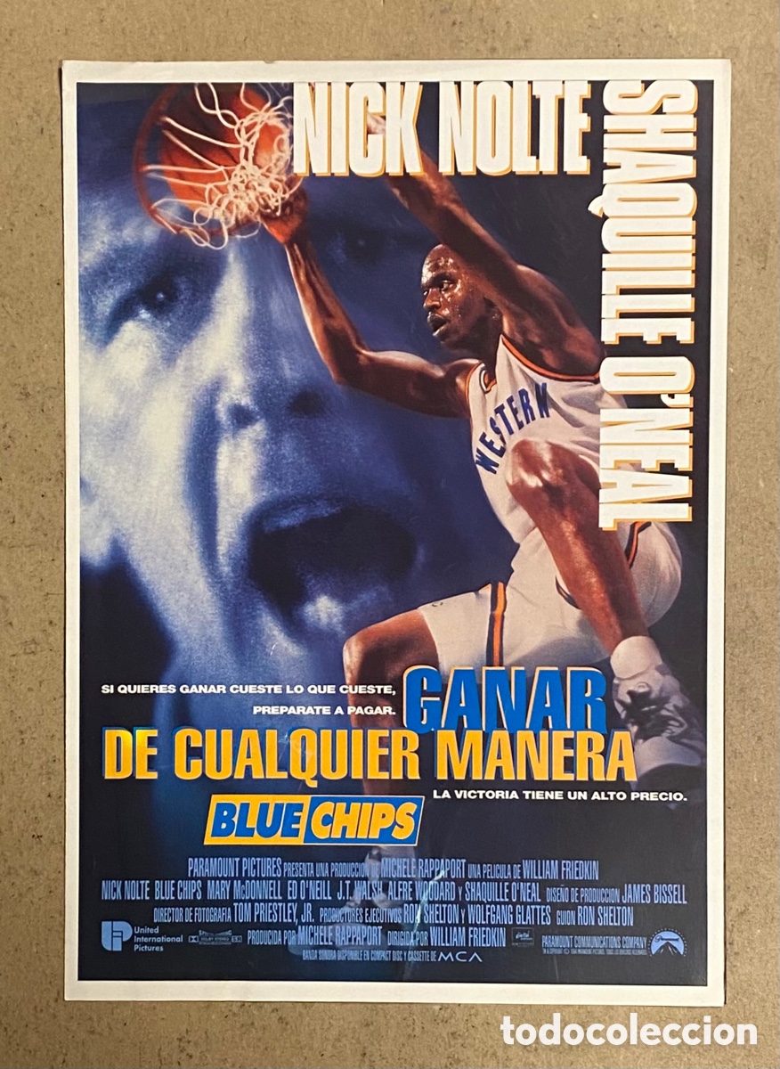 Cinema: GANAR DE CUALQUIER MANERA. GU&Iacute;A PROMOCIONAL DE LA PEL&Iacute;CULA. NICK NOLTE SAQUILLE ONEAL,