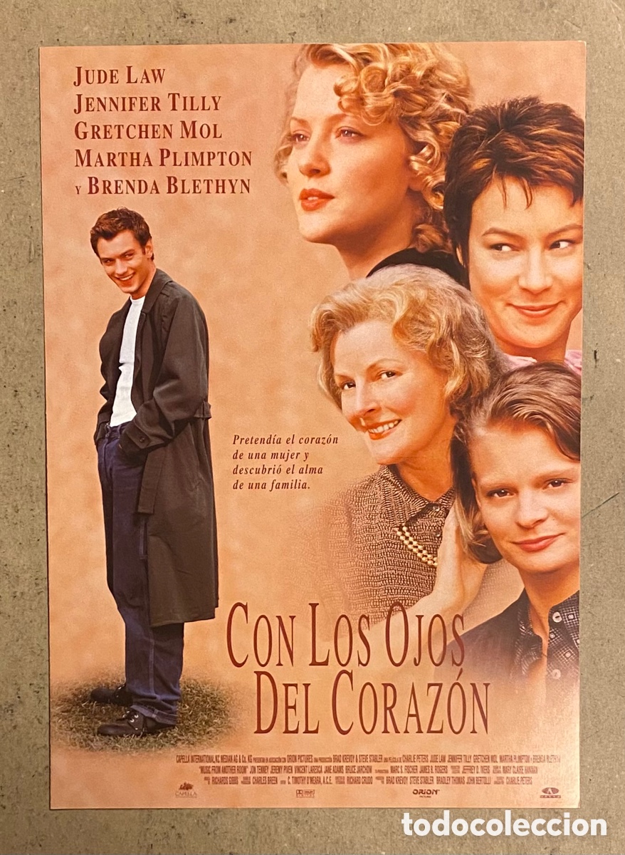 Cinema: CON LOS OJOS DEL CORAZ&Oacute;N. GU&Iacute;A PROMOCIONAL DE LA PEL&Iacute;CULA. JUDE LAW, JENNIFER TILLY,&hellip;