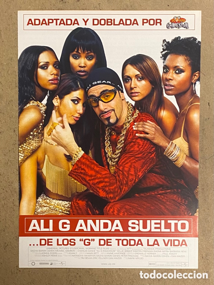 Cinema: ALI G ANDA SUELTO. GU&Iacute;A PROMOCIONAL DE LA PEL&Iacute;CULA.