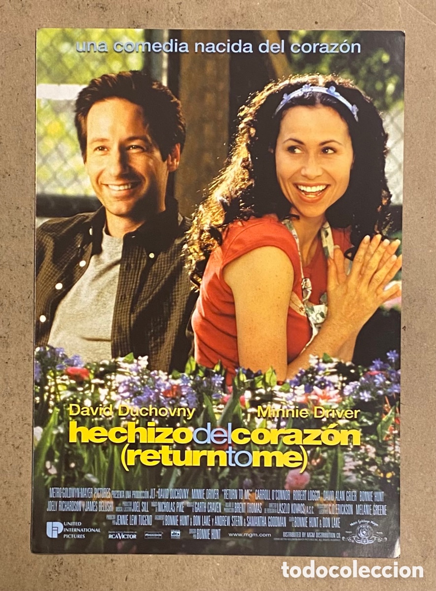Kino: HECHIZO DEL CORAZ&Oacute;N. GU&Iacute;A PROMOCIONAL DE LA PEL&Iacute;CULA. DAVID DUCHOVNY,&hellip;