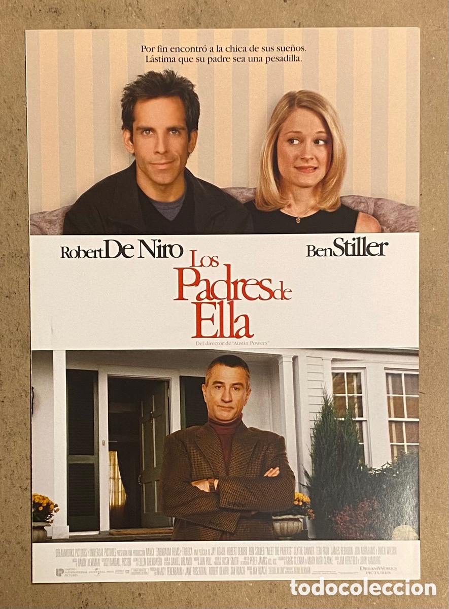 Cine: LOS PADRES DE ELLA. GU&Iacute;A PROMOCIONAL DE LA PEL&Iacute;CULA. ROBERT DE NIRO, BEN STILLER,&hellip;