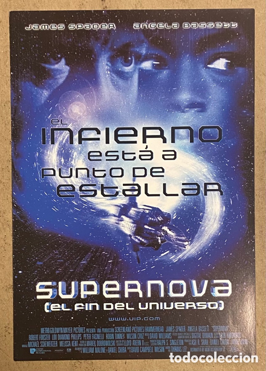 Cinema: SUPERNOVA (EL FIN DEL UNIVERSO). GU&Iacute;A PROMOCIONAL DE LA PEL&Iacute;CULA.